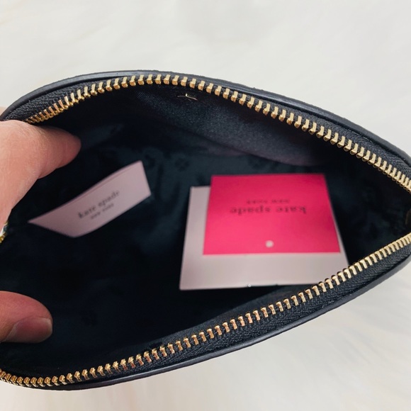Kate spade medium dome cosmetic Silvia flock party - Picture 3 of 4